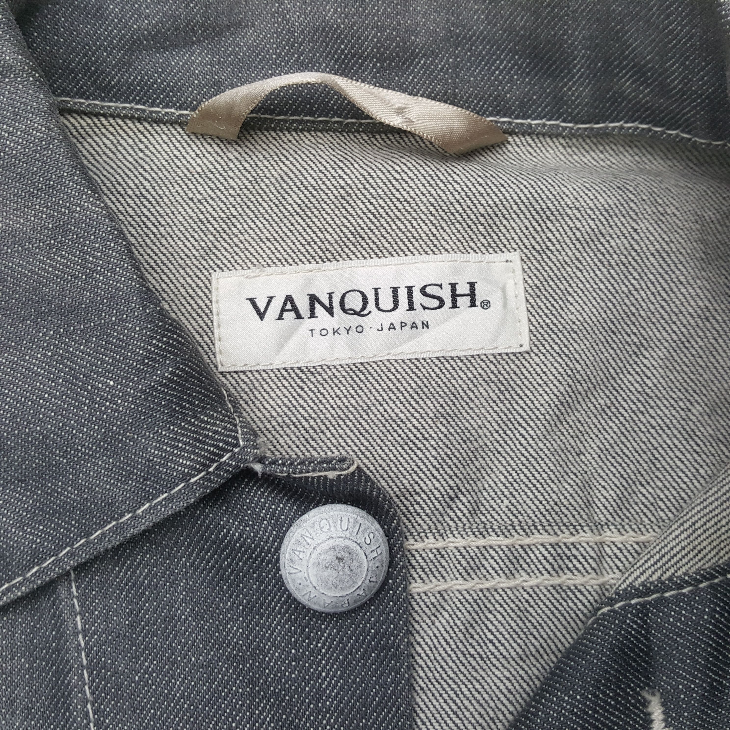 Vanquish Vanquish Fashion Style Denim Jacket RR8 Size US S / EU 44-46 / 1 - 4 Thumbnail