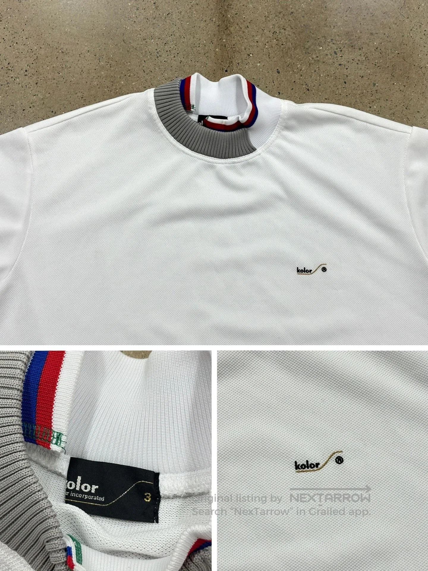 Kolor Kolor 22ss DSM GINZA Knit S/S Tee. Size US L / EU 52-54 / 3 - 4 Thumbnail