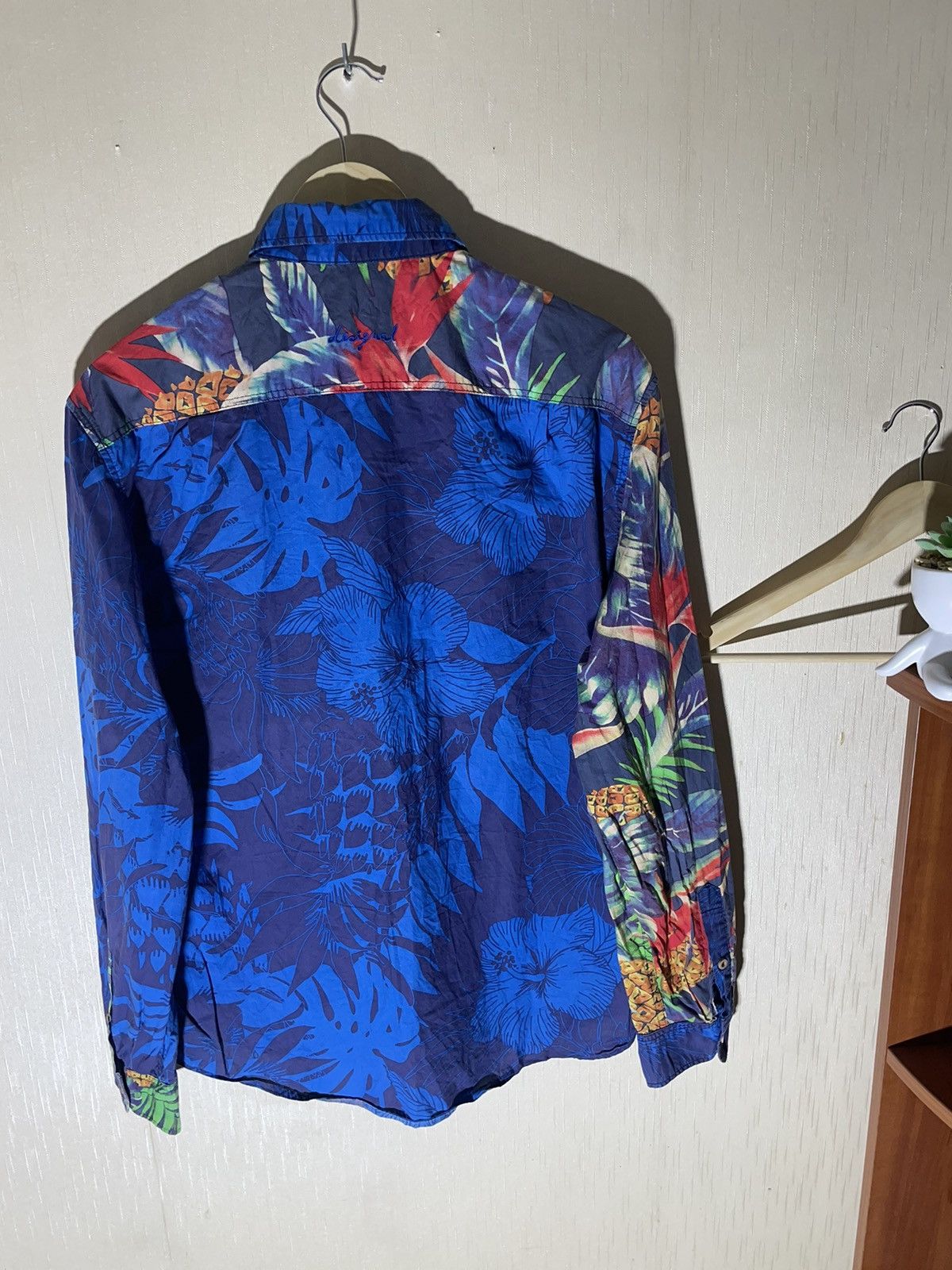 Desigual × Vintage Desigual crazy shirt vintage streetwear Size US XL / EU 56 / 4 - 12 Thumbnail