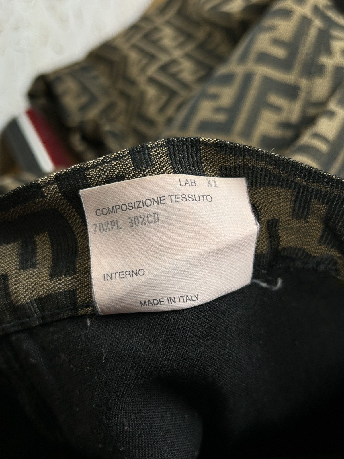 Fendi Vintage Fendi Zucca FF Monogram All Over Print Jeans 27” Size 27" / US 4 / IT 40 - 11 Thumbnail