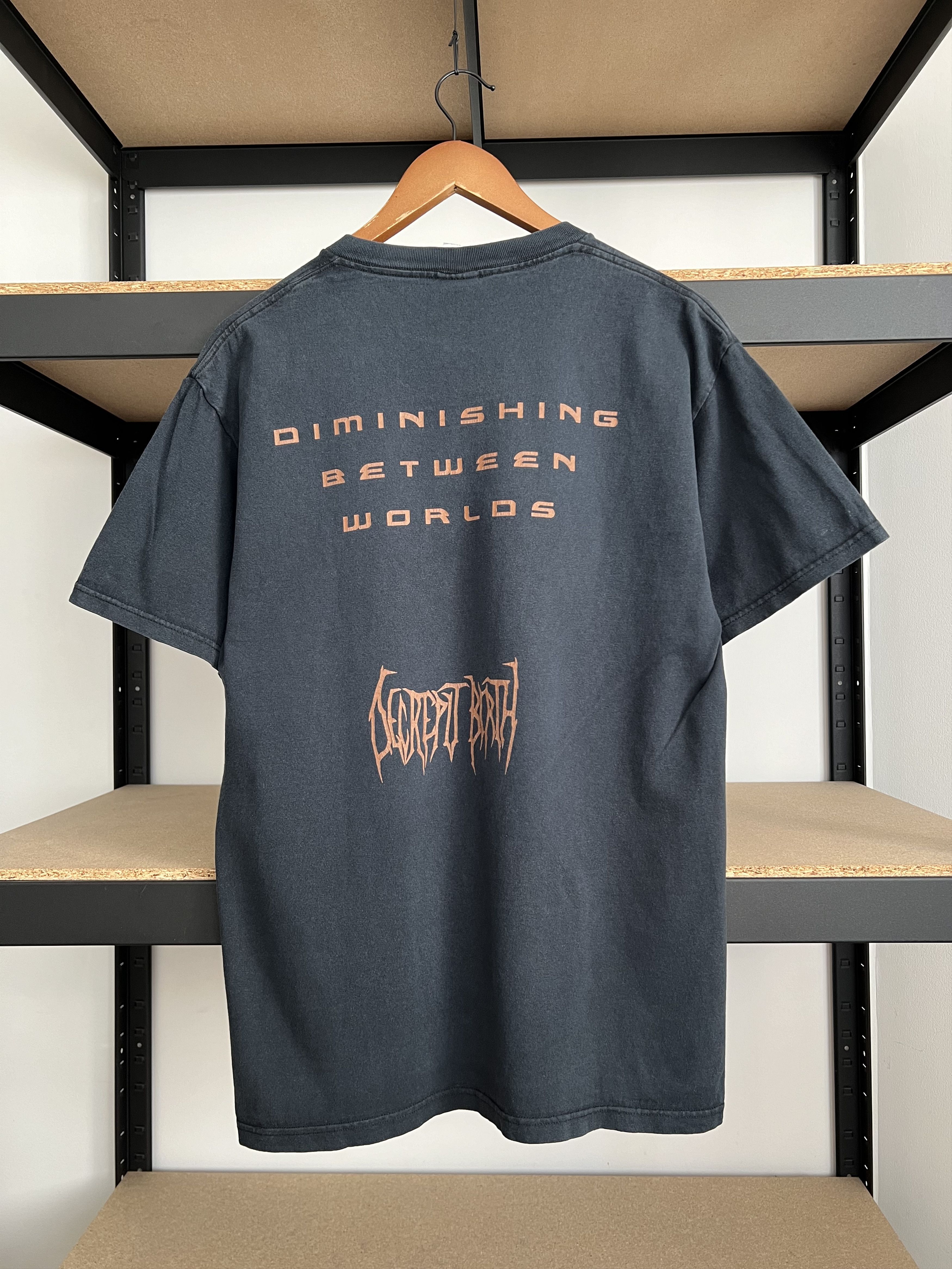 Band Tees Vintage 2000s Decrepit Birth Diminishing Between Worlds Tee Size US L / EU 52-54 / 3 - 2 Thumbnail