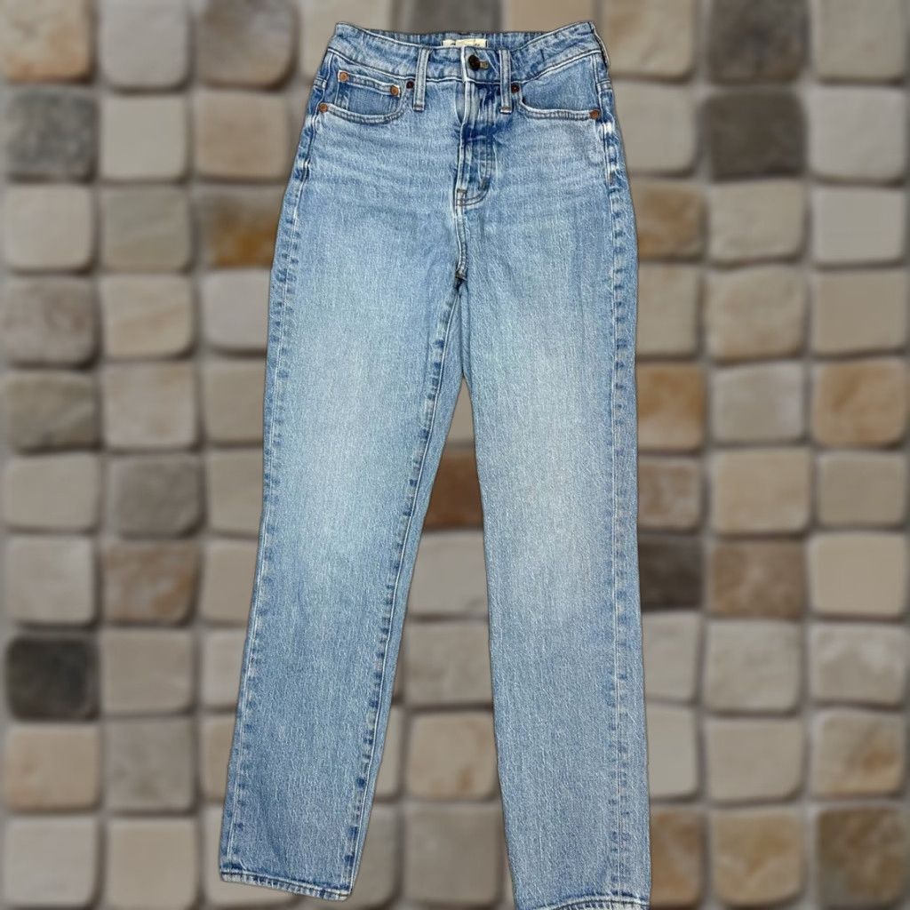 Madewell VINTAGE Madewell Skinny Jeans Womens Tall 24 Blue Denim 90s City Classic Size 42" / US 20 - 1 Thumbnail