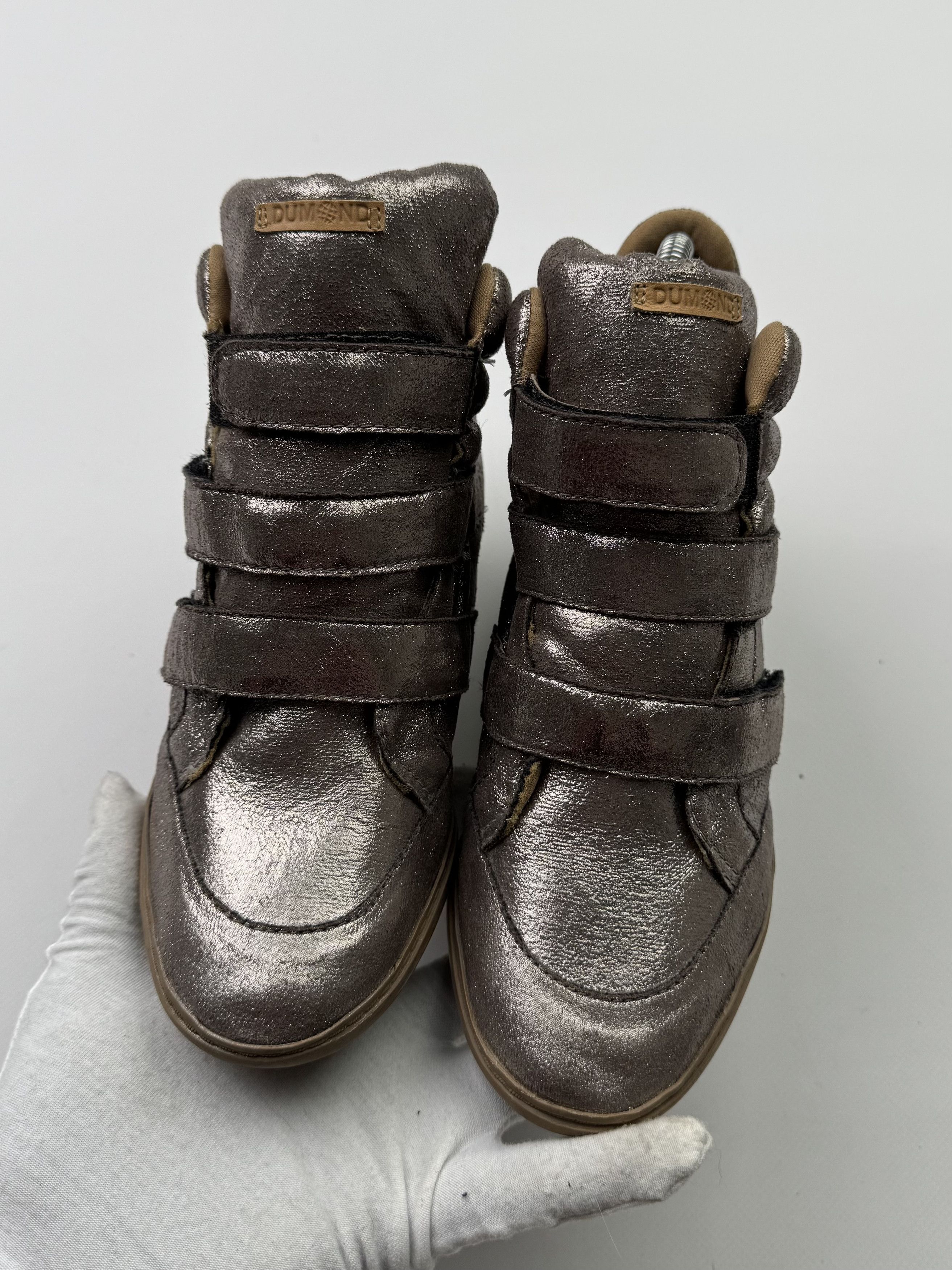 Vintage Vintage Hi-Top Sneakers B565(V464)E2 Size US 7 / IT 37 - 7 Thumbnail