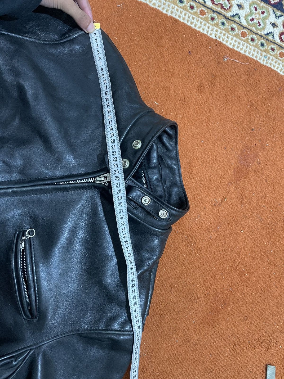 Schott Schott NYC 141 Classic Racer Leather cowhide leather Size US M / EU 48-50 / 2 - 18 Thumbnail