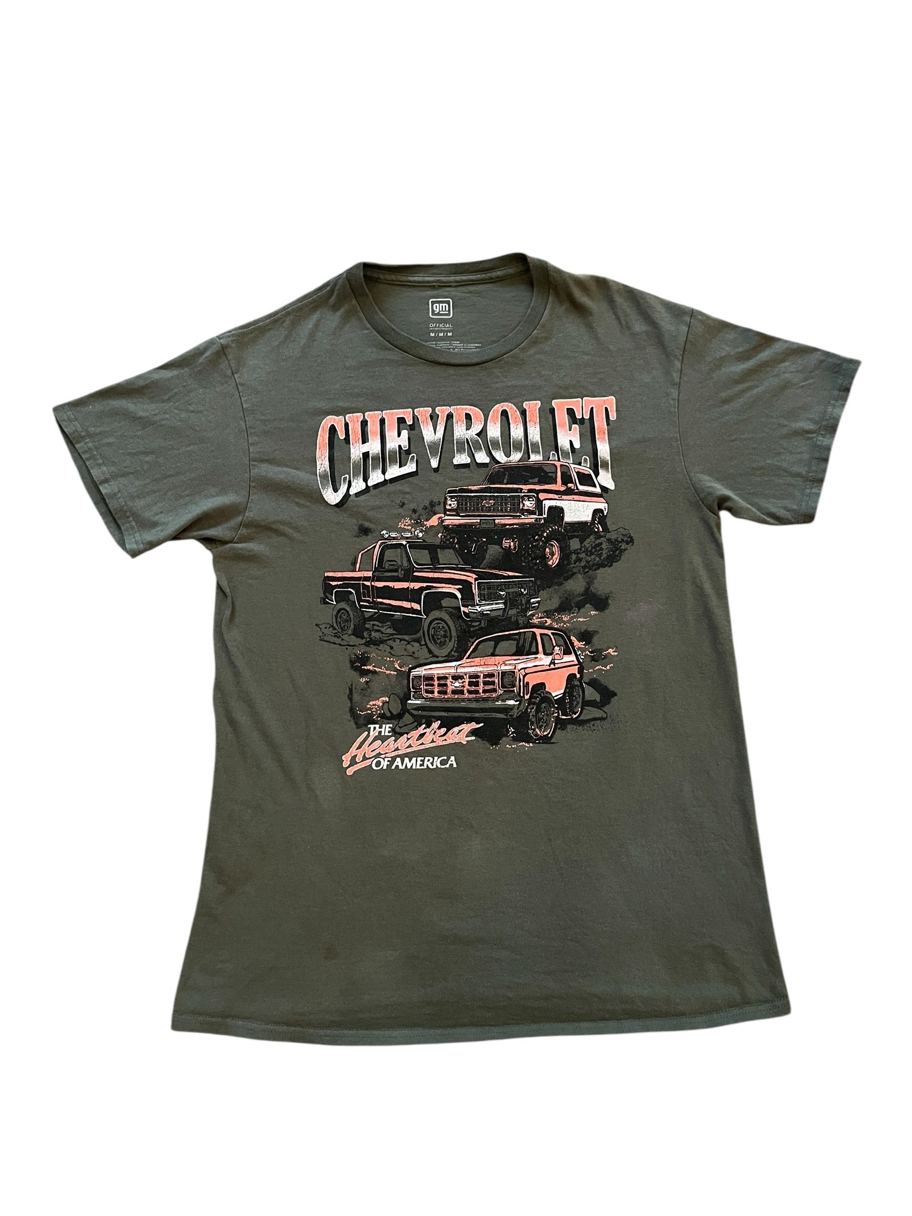 Chevrolet Vintage Chevrolet Bowtie T-Shirt Classic Auto Tee Brown M Size US M / EU 48-50 / 2 - 1 Thumbnail
