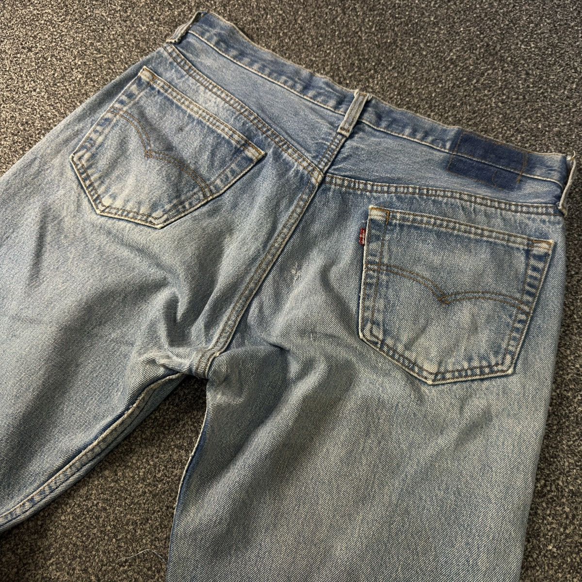 Levi's Vintage Clothing Vintage Levis 501 Aging Washed Faded Denim Made In USA W36 Size US 36 / EU 52 - 8 Thumbnail