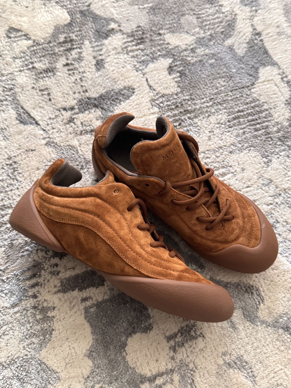 Alexander McQueen Alexander McQueen Flexion Brown Suede Low Top Sneaker Size US 9 / EU 42 - 2 Thumbnail