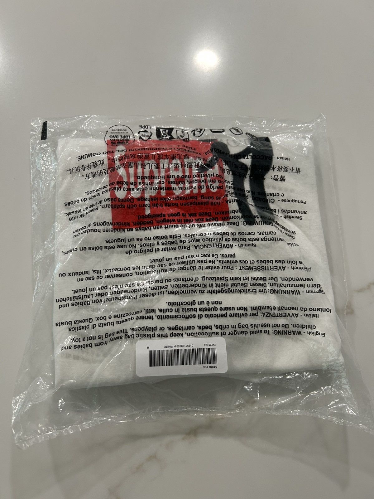 Supreme Supreme Stick Tee Size US M / EU 48-50 / 2 - 3 Thumbnail
