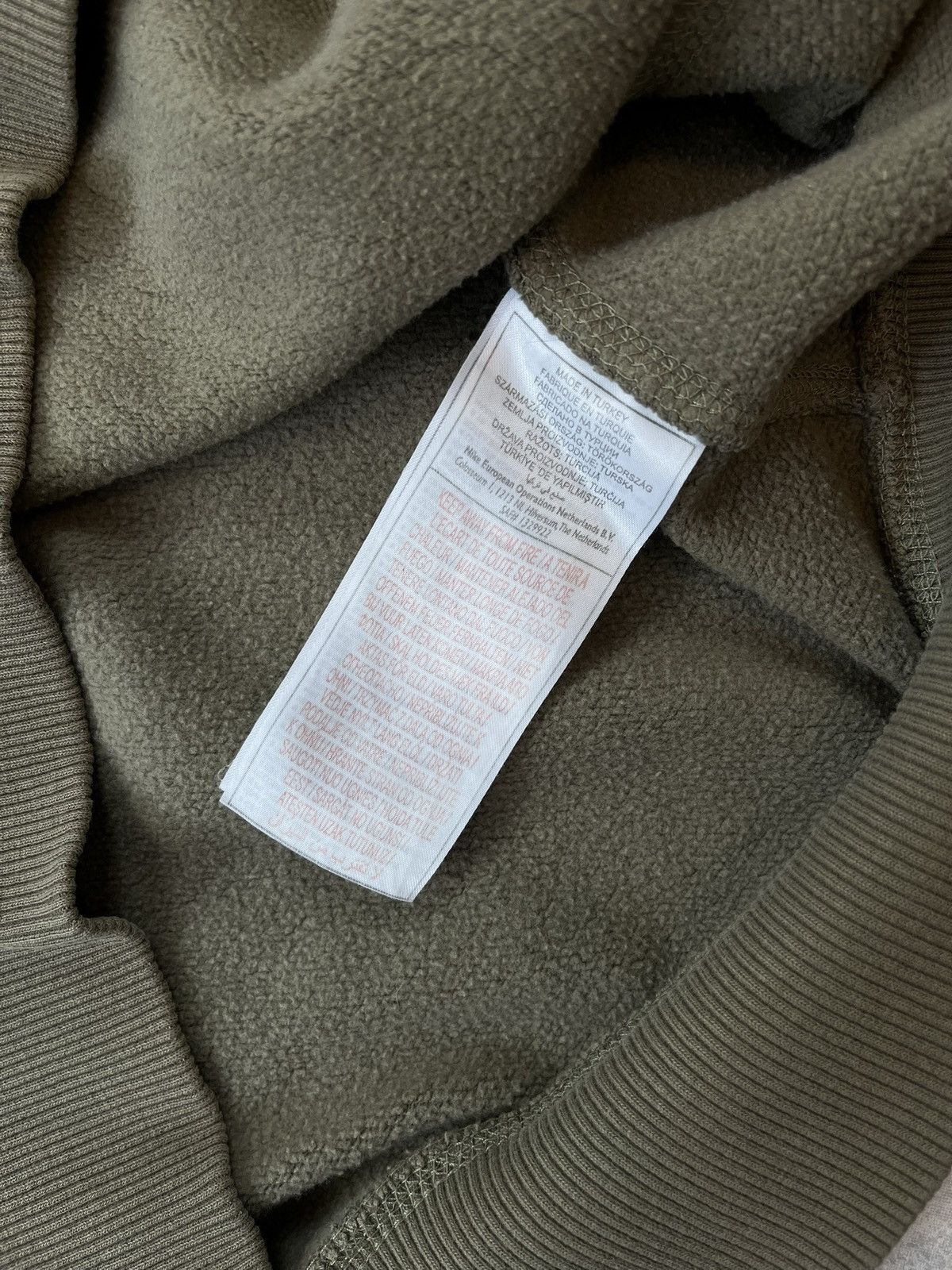 Nike × Vintage 00s Nike Retro Logo Vintage Y2K Oversized Sweatshirt Size US M / EU 48-50 / 2 - 4 Thumbnail