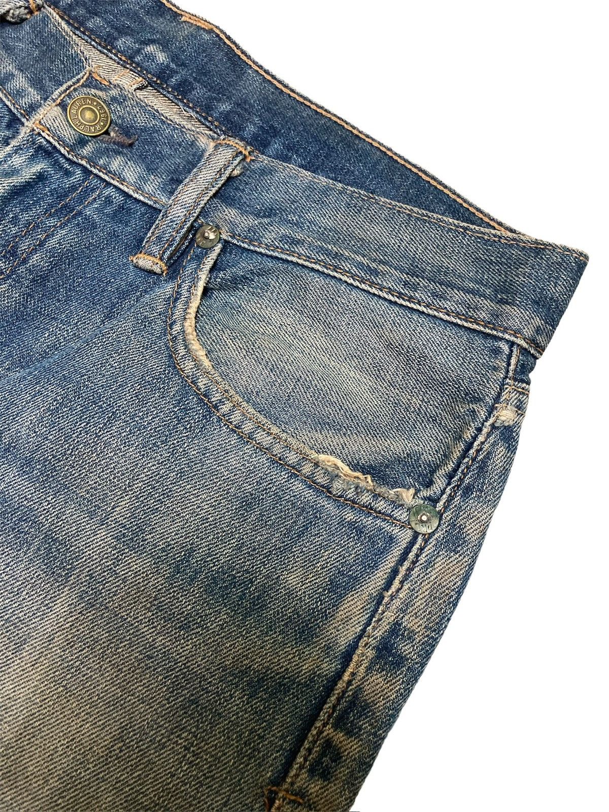 Polo Ralph Lauren Vintage Distressed Polo Ralph Lauren Classic Denim Size US 30 / EU 46 - 4 Thumbnail