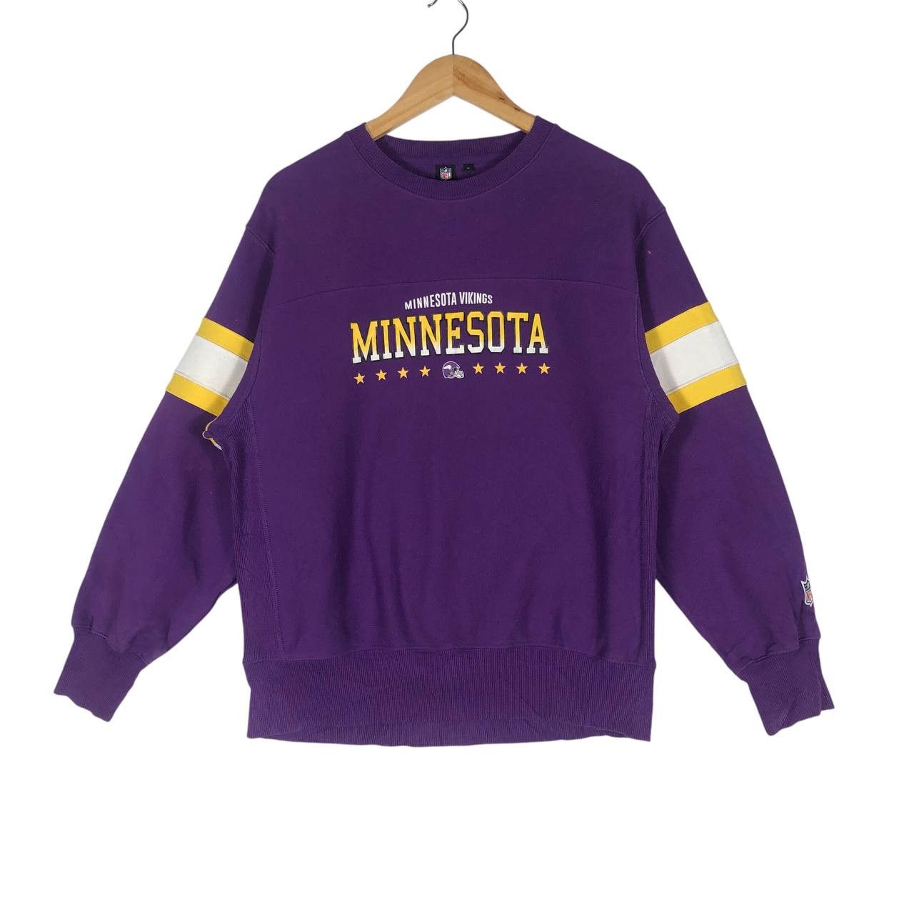 NFL Vintage NFL Team Apparel Minnesota Vikings Sweatshirt Size US M / EU 48-50 / 2 - 1 Thumbnail