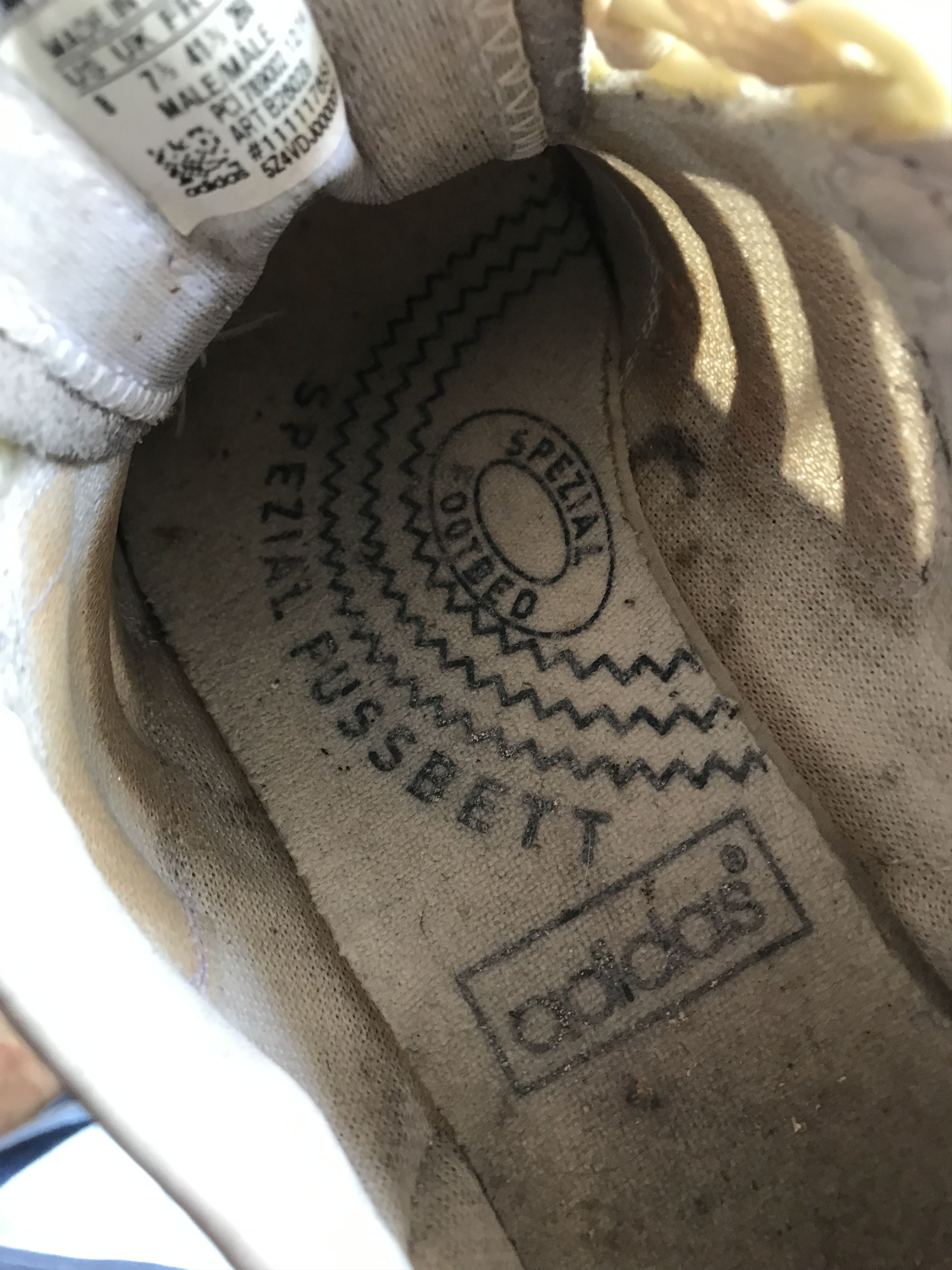 Adidas Adidas SAMPLE spzl series shoes Trainners adidas indoor Size US 8 / EU 41 - 11 Thumbnail