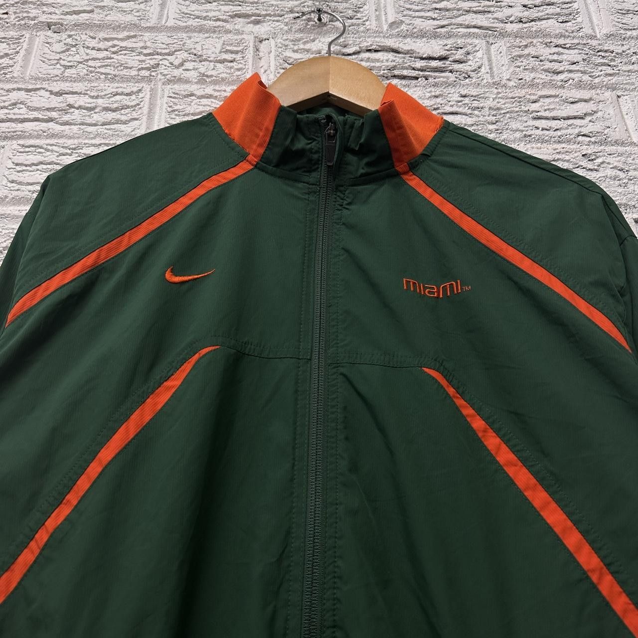 Nike 90s Nike Miami Hurricanes Women’s Track Jacket XL Size XL / US 12-14 / IT 48-50 - 1 Thumbnail