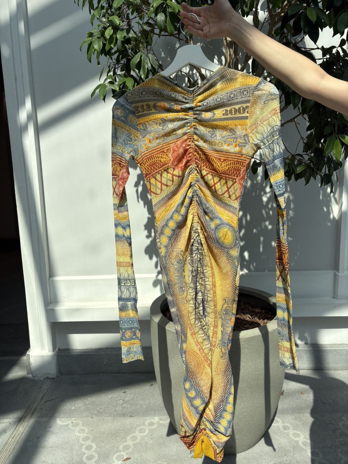 Jean Paul Gaultier Jean Paul Gaultier soleil tattoo print dress Size S / US 4 / IT 40 - 17 Thumbnail
