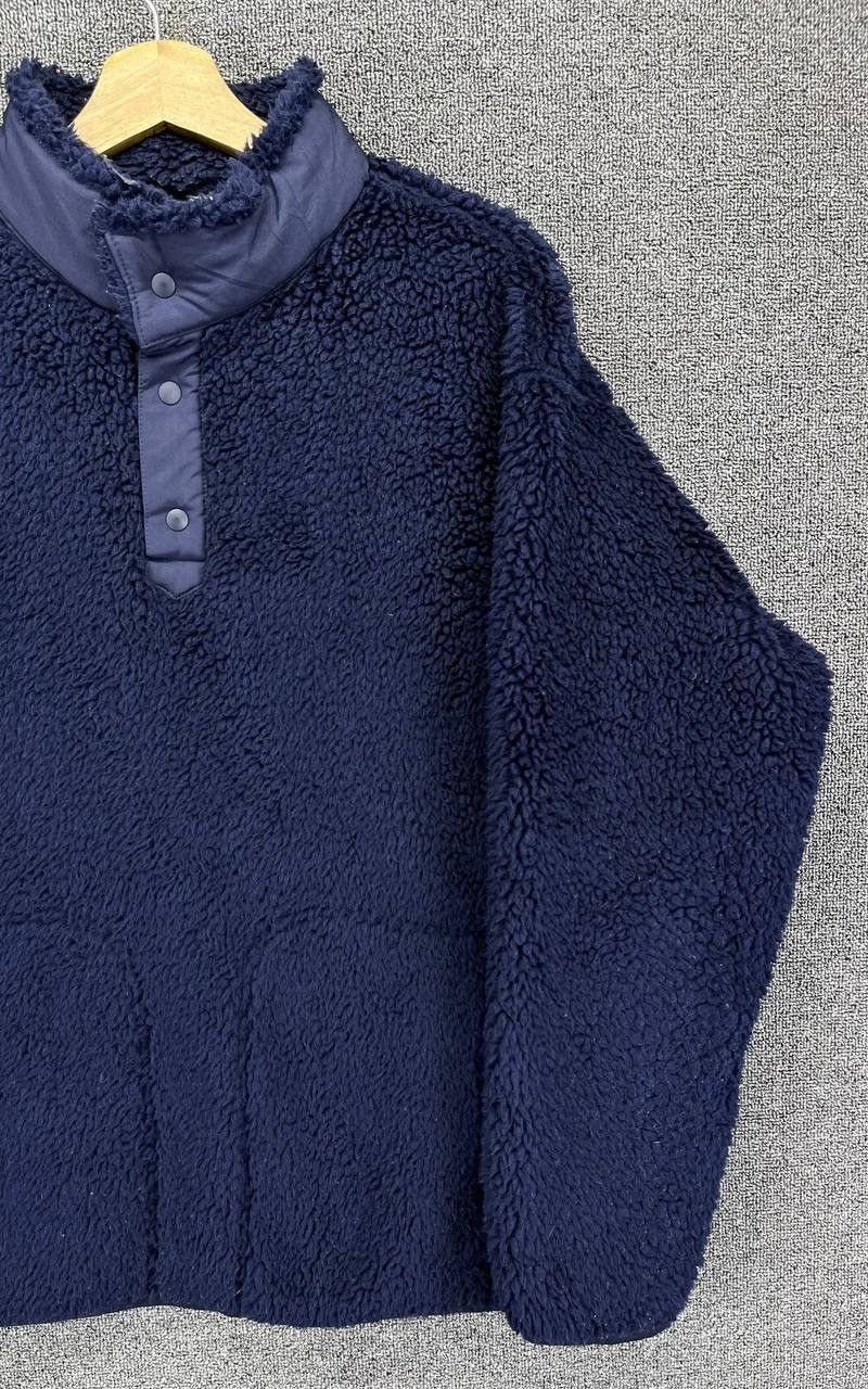 Uniqlo × White Mountaineering White Mountaineering Fleece Snap-T Button Up Sweatshirt Size US L / EU 52-54 / 3 - 3 Thumbnail