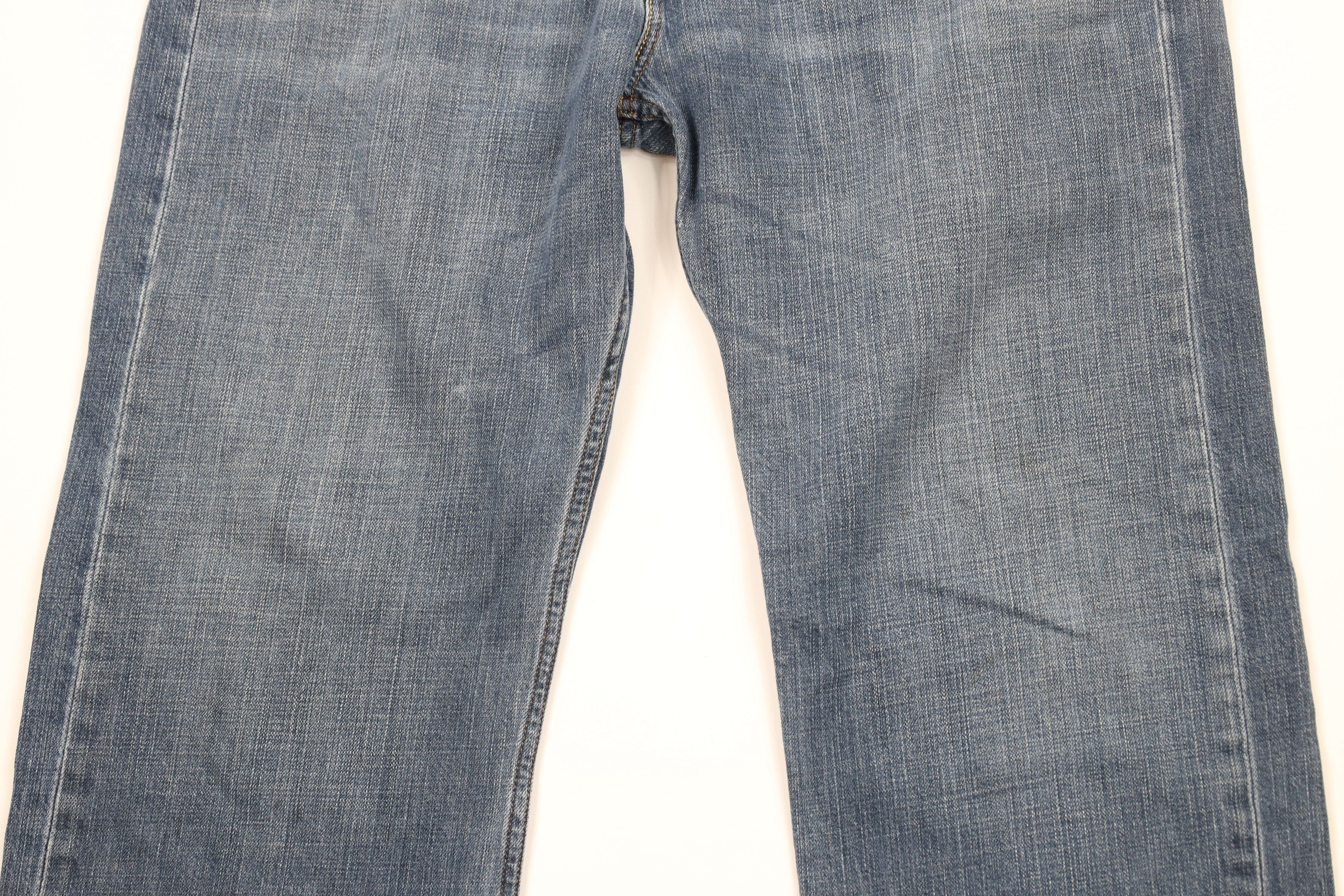 Levi's × Vintage Vintage Y2K Levis 569 Loose Fit Straight Wide Leg Jeans Size US 36 / EU 52 - 3 Thumbnail