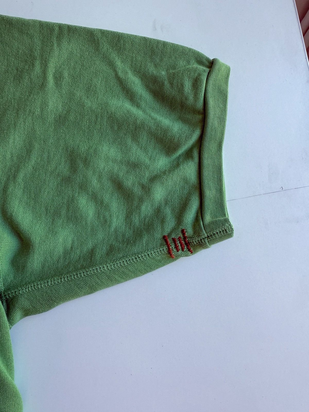 Vintage VISVIM NATURAL VEGGIE DYE green 4 / XL raglan crew shirt Size US XL / EU 56 / 4 - 3 Thumbnail