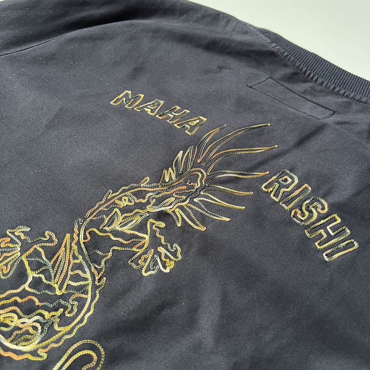 Maharishi RARE Maharishi embroidery dragon sweatshirt Size US L / EU 52-54 / 3 - 7 Thumbnail