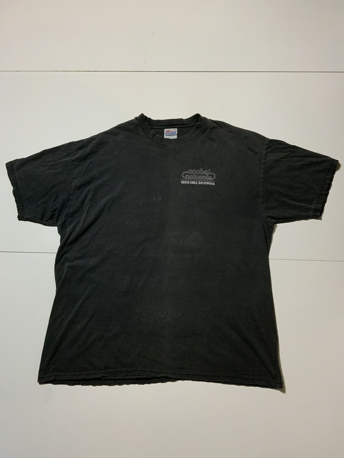 Hanes × Vintage Vintage Beefy T Anabol Naturals Santa Cruz Medicine T-Shirt Size US XXL / EU 58 / 5 - 2 Thumbnail