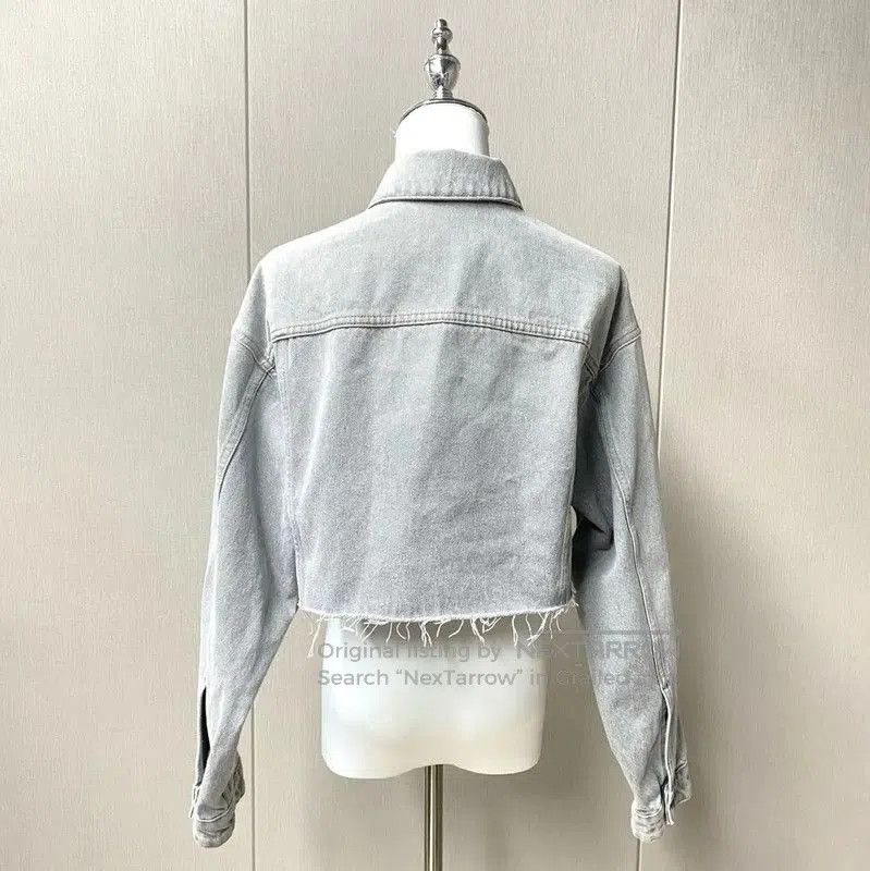 Miu Miu Miu Miu Spring Autumn Gray Denim Cropped Cardigan . Size M / US 6-8 / IT 42-44 - 1 Thumbnail