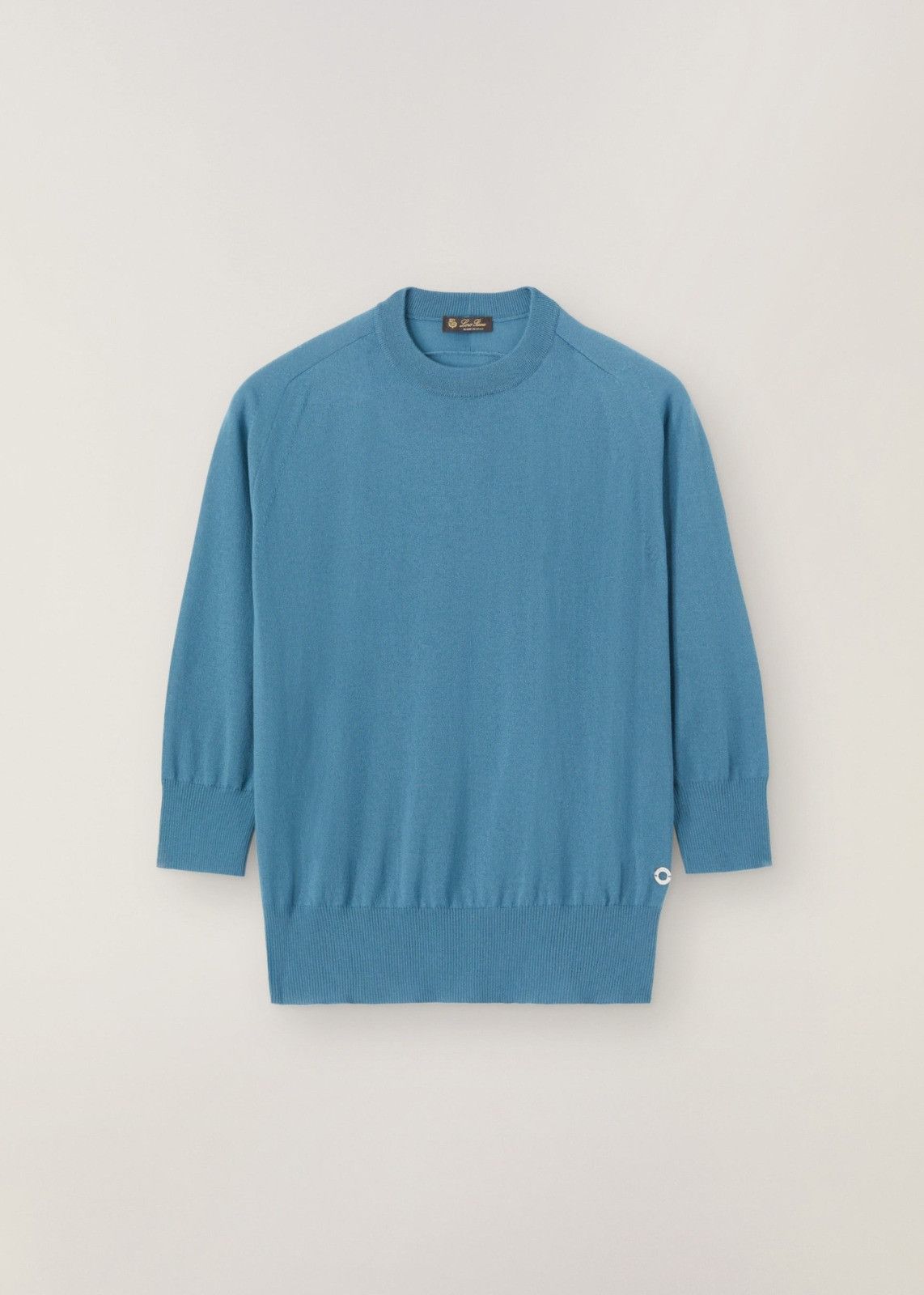 Loro Piana o1srvl11e1224 Roundneck Sweater in Blue Size M / US 6-8 / IT 42-44 - 1 Thumbnail