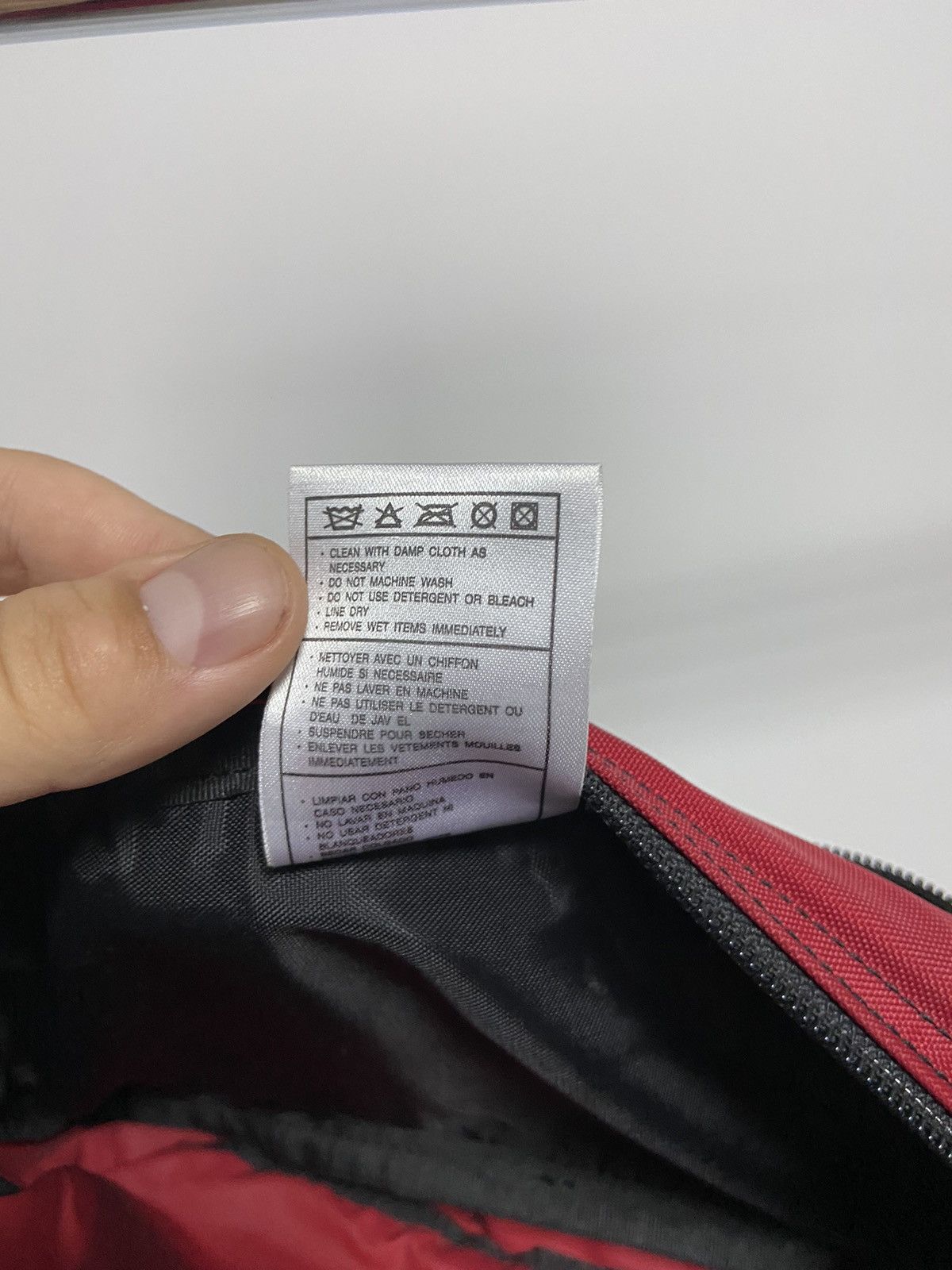 Nike × Vintage Nike small bag Vintage Big Swoosh Logo Size ONE SIZE - 7 Thumbnail