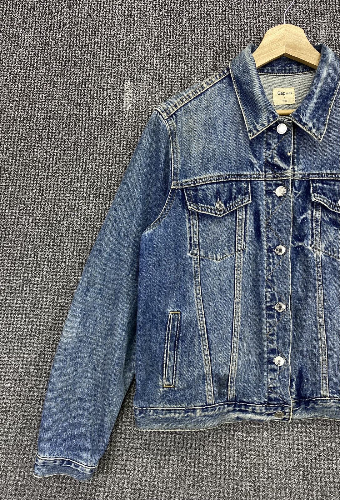 Gap Vintage GAP 1969 Truckers Denim Jeans Size L / US 10 / IT 46 - 3 Thumbnail
