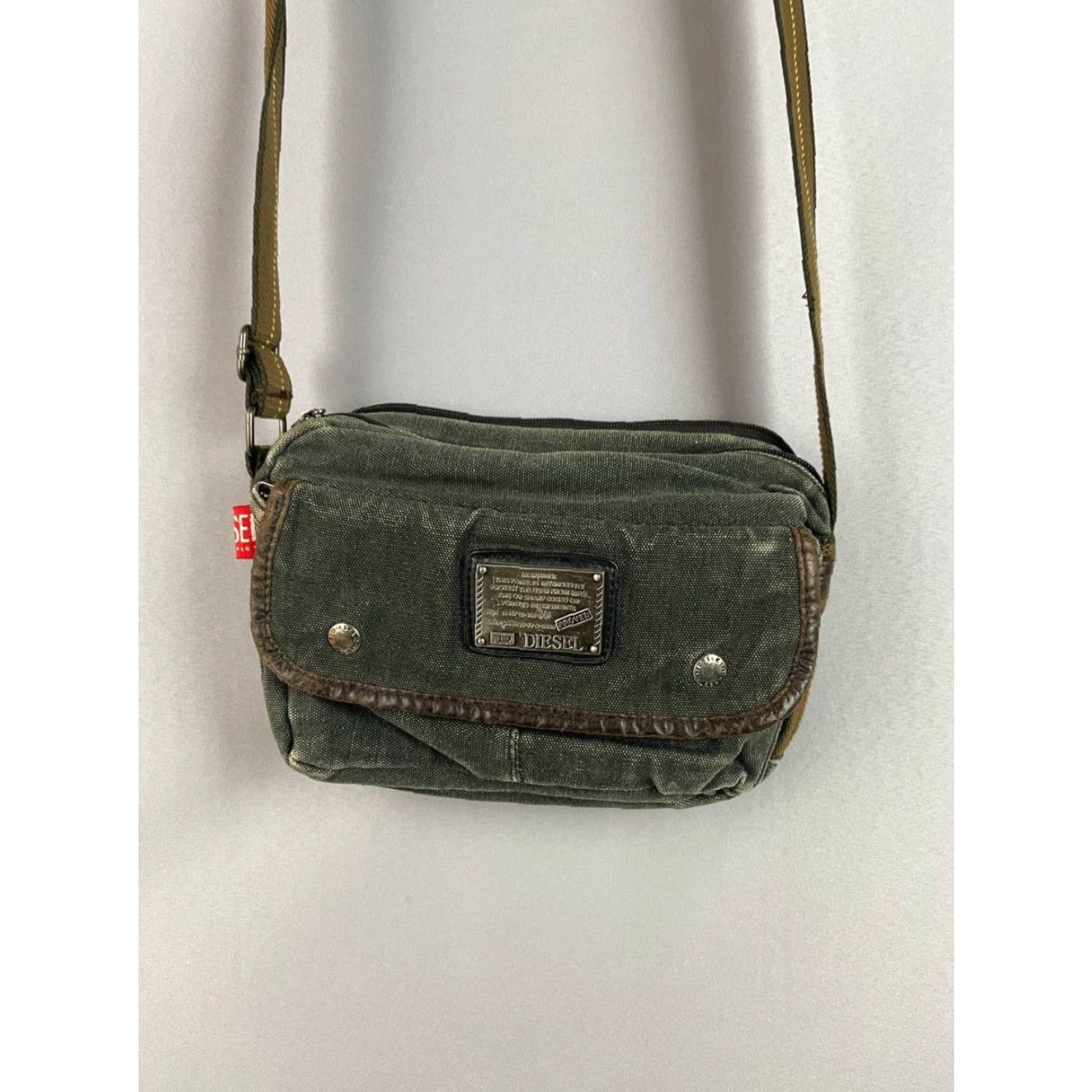 Diesel Diesel Women's Marengo Cotton Shoulder Bag Crossbody Zipper Size ONE SIZE - 4 Thumbnail