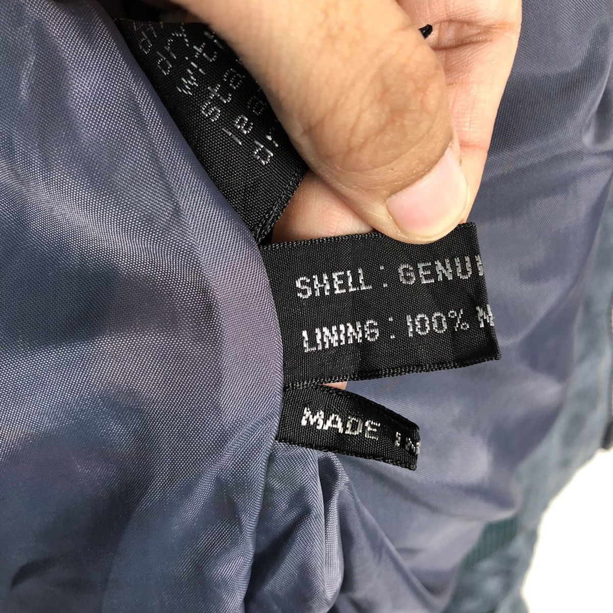 Japanese Brand 📌Vtg Bomber Leather Jacket Genuine Echtes Leder Echt Deer Size US M / EU 48-50 / 2 - 22 Thumbnail