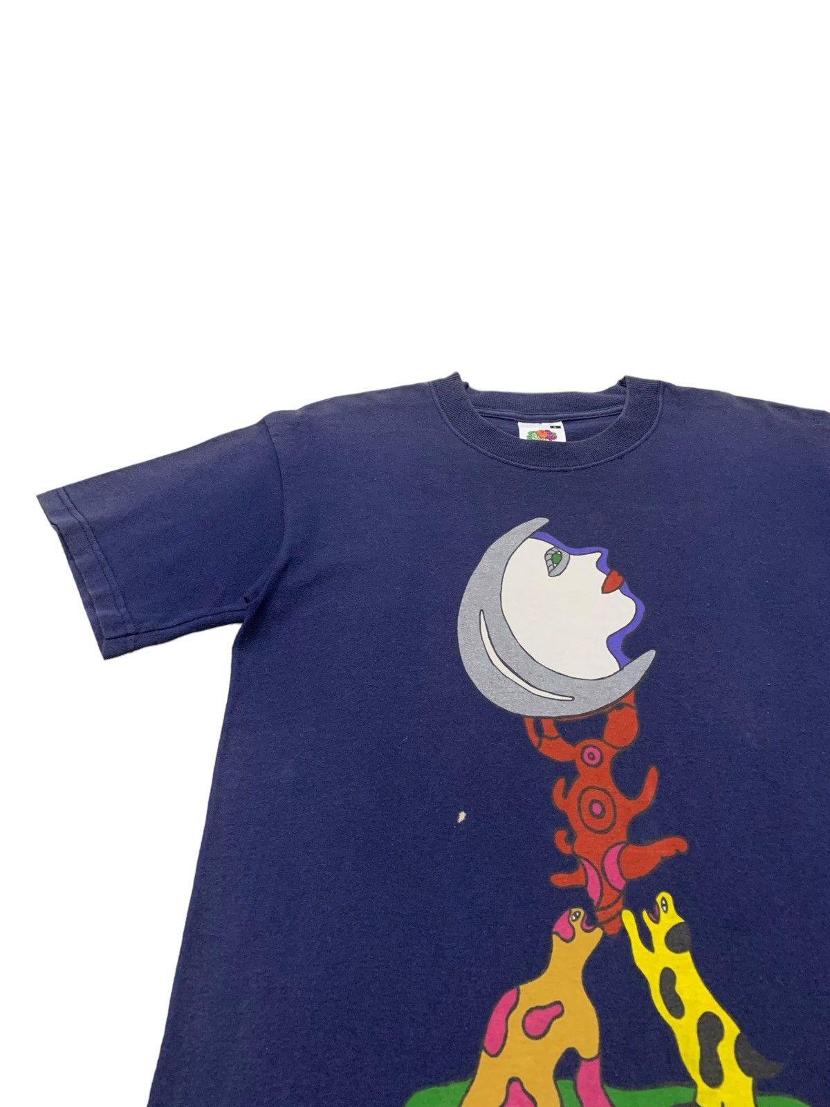 MoMA × Vintage Vintage 90s Illustration Art Graphic Moma Tshirt Size US S / EU 44-46 / 1 - 4 Thumbnail