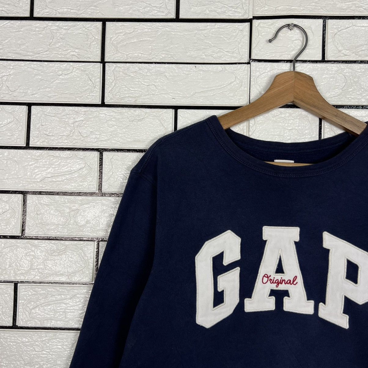 Gap GAP Spellout Big Logo Crewneck Sweatshirt #4224-C192 Size US S / EU 44-46 / 1 - 4 Thumbnail