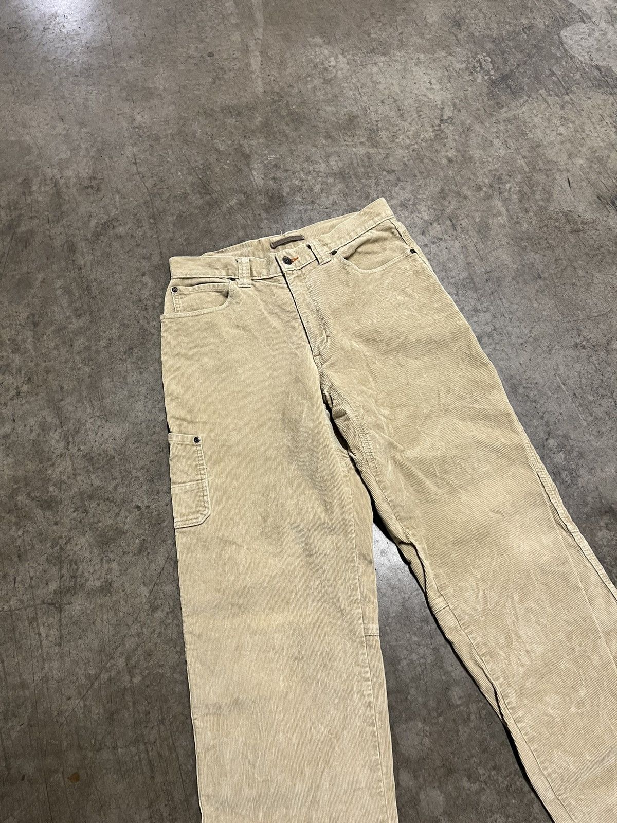 L.L. Bean × Vintage Corduroy cargo carpenter baggy fit LL bean pants skater hype Size US 32 / EU 48 - 6 Thumbnail