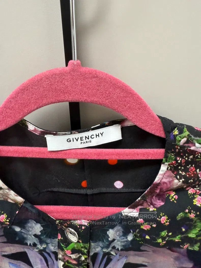 Givenchy Givenchy Size36 Floral Shirt Size US M / EU 48-50 / 2 - 4 Thumbnail