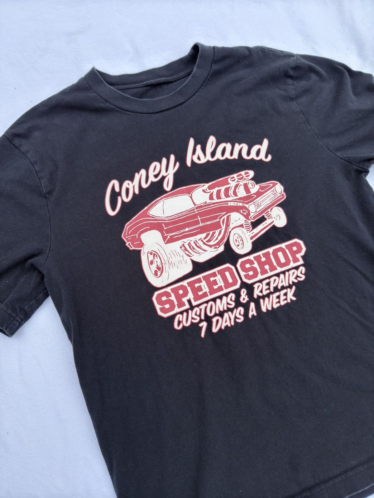 Nordstrom × Vintage Black Speed Shop Coney Island tee Size US M / EU 48-50 / 2 - 2 Thumbnail