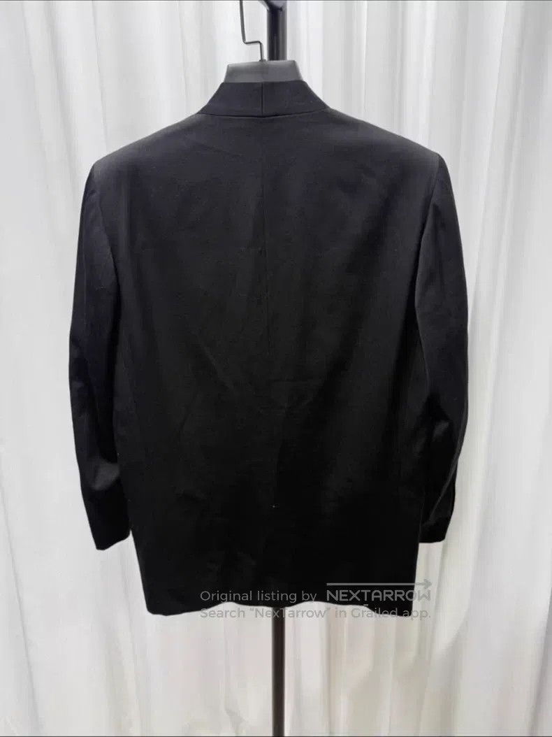 Issey Miyake Issey Miyake Wool Collarless Suit Jacket Size US M / EU 48-50 / 2 - 7 Thumbnail