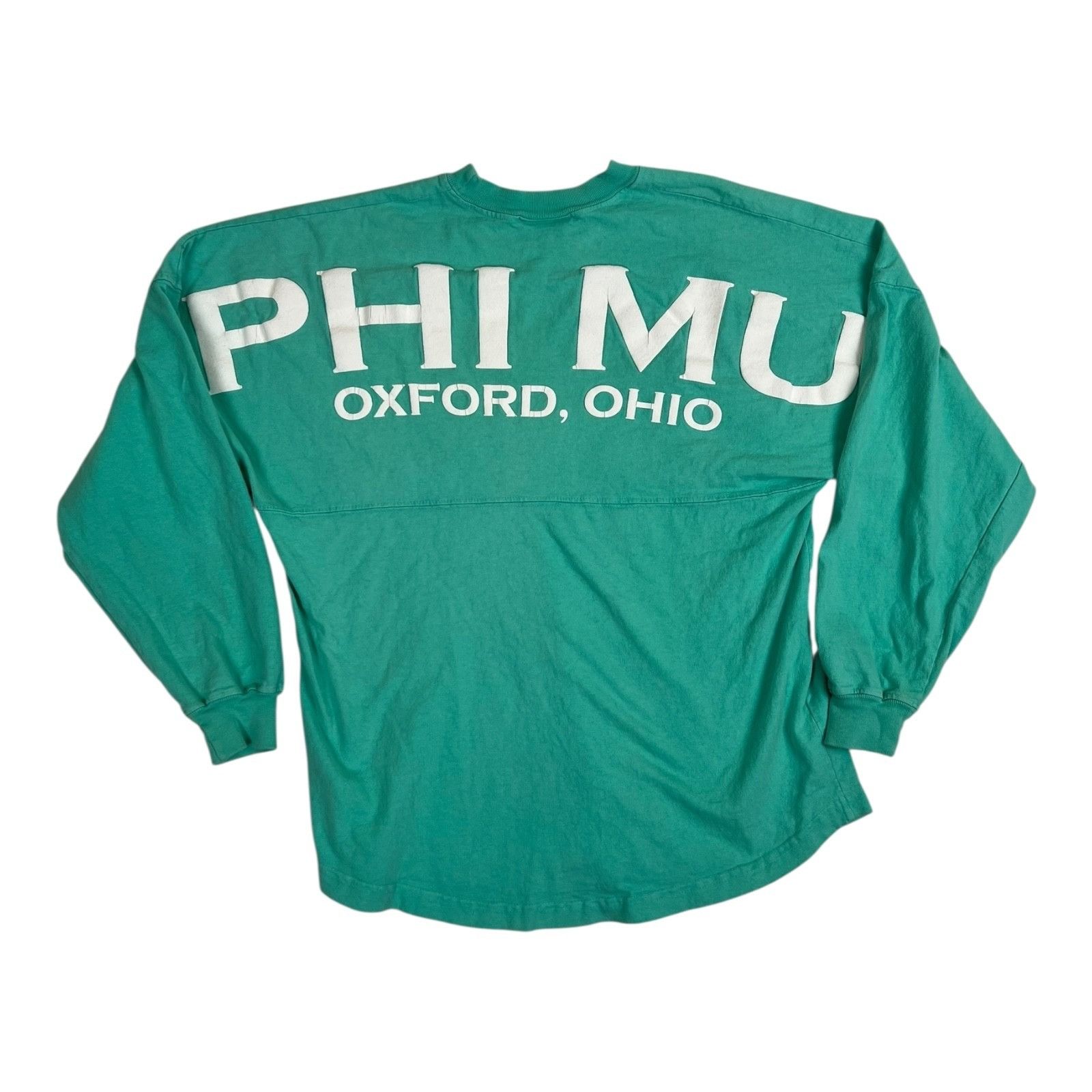 Other Phi Mu Oxford Ohio Spirit Jersey Long Sleeve Shirt Size Smal Size S / US 4 / IT 40 - 1 Thumbnail