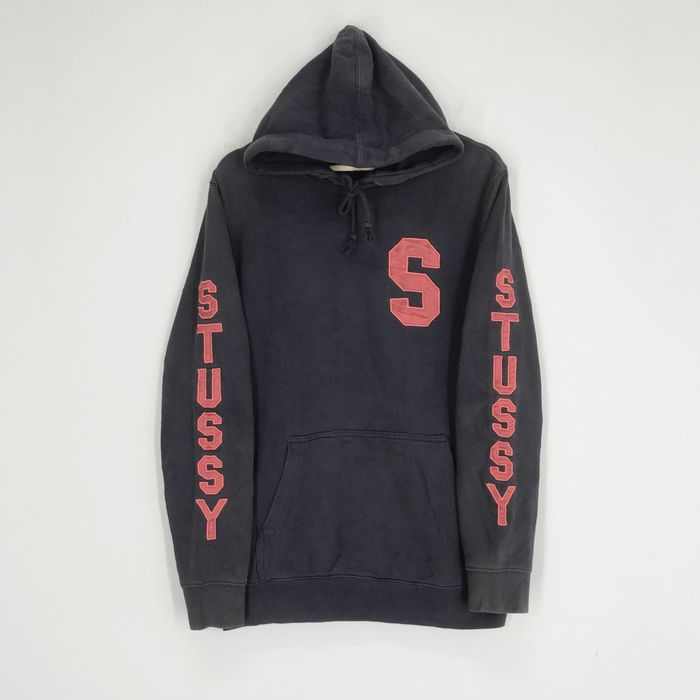 Vintage Stussy Varsity Style Hoodie Size M