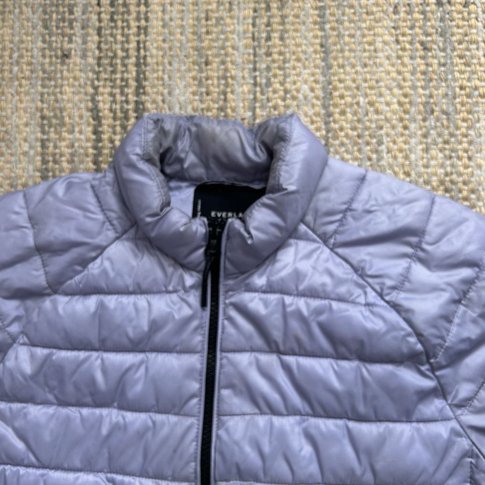 Everlane EVERLANE Women The ReNew Purple Liner Puffer Jacket Zipper Z Size S / US 4 / IT 40 - 3 Thumbnail