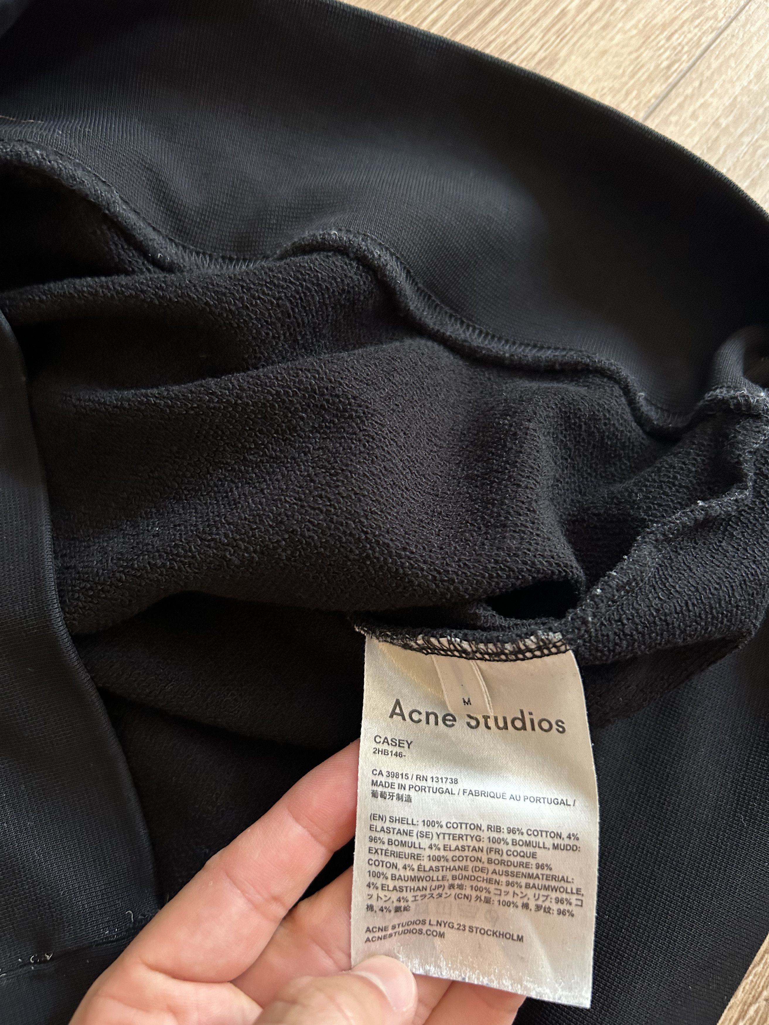 Acne Studios Black Casey Sweater Size US M / EU 48-50 / 2 - 3 Thumbnail