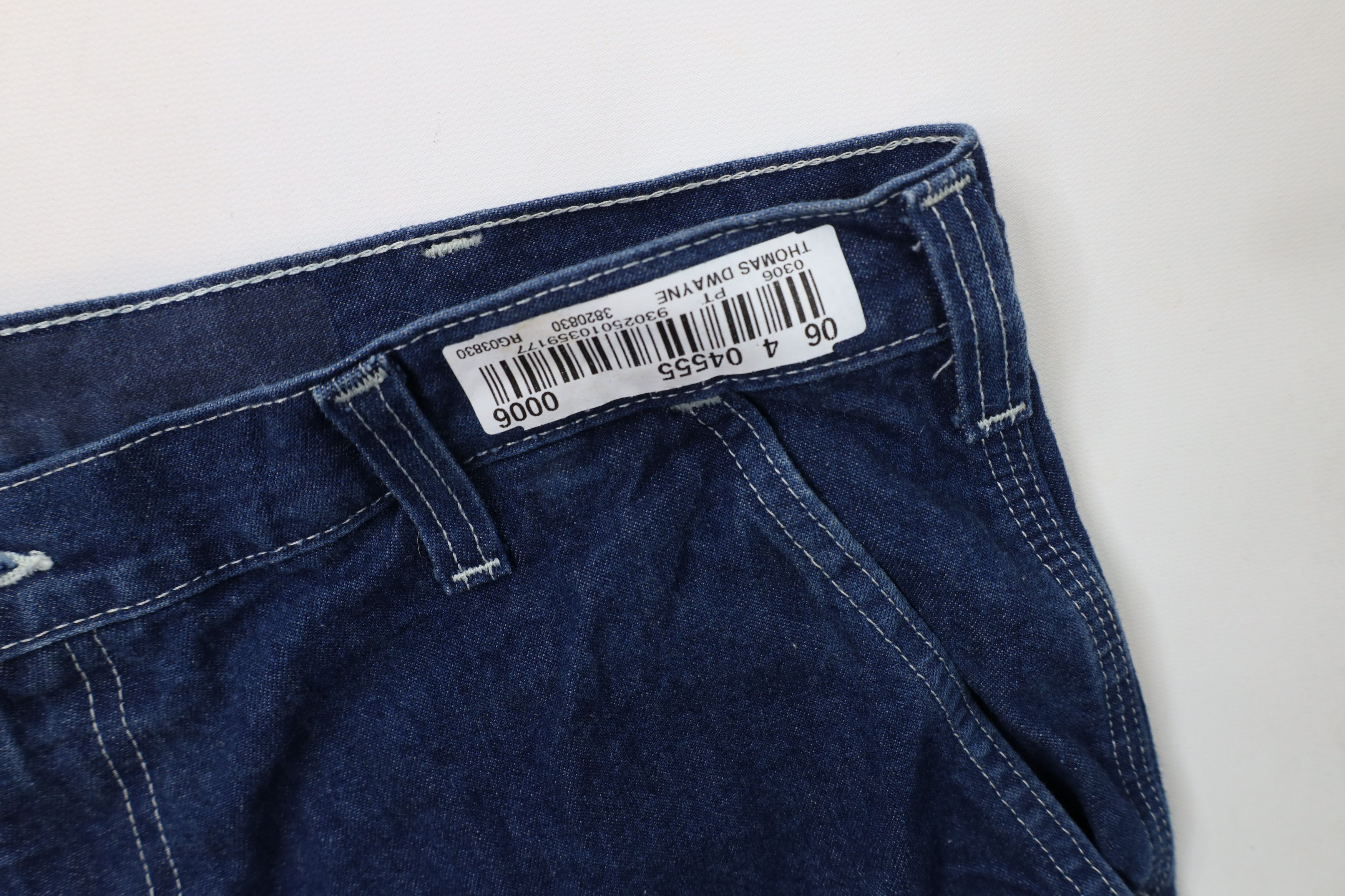 Carhartt × Vintage Vintage Y2K Carhartt Spell Out Wide Leg Dungaree Denim Jeans Size US 38 / EU 54 - 6 Thumbnail
