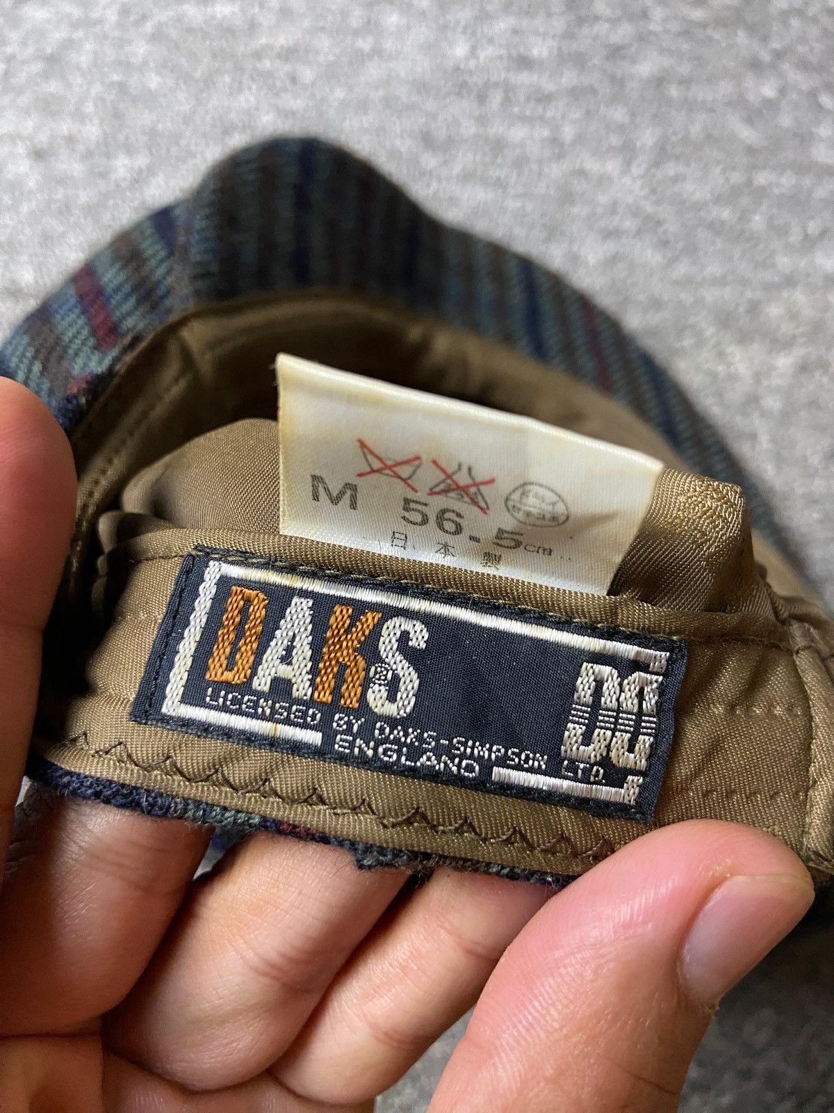 DAKS × Japanese Brand × Vintage Vintage DAKS Beretta Hat (129) Size ONE SIZE - 8 Thumbnail