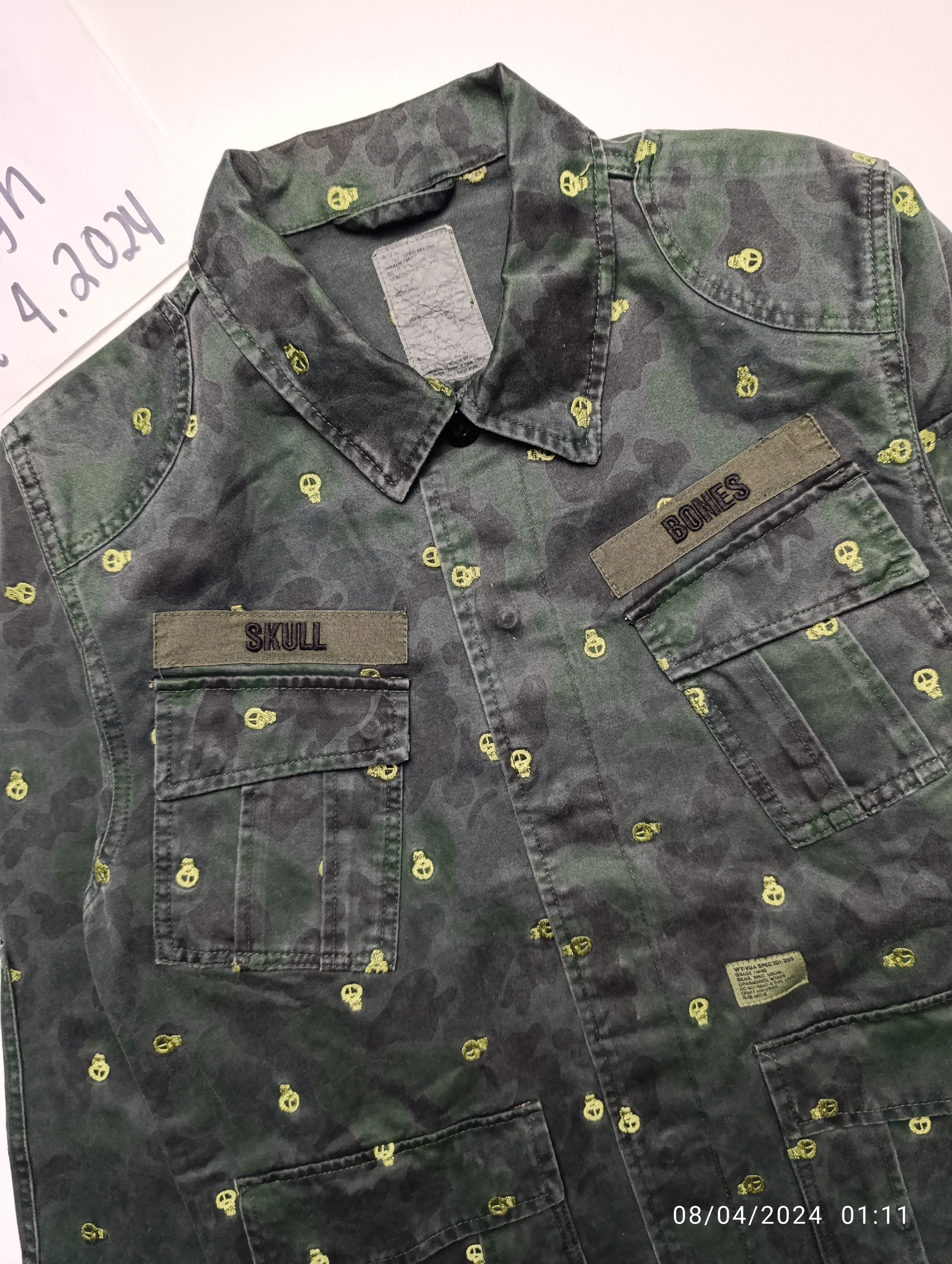 Stussy × Wtaps RARE ARCHIVAL WTAPS X STUSSY M-65 JACKET HUNTER CAMO Size US M / EU 48-50 / 2 - 3 Thumbnail