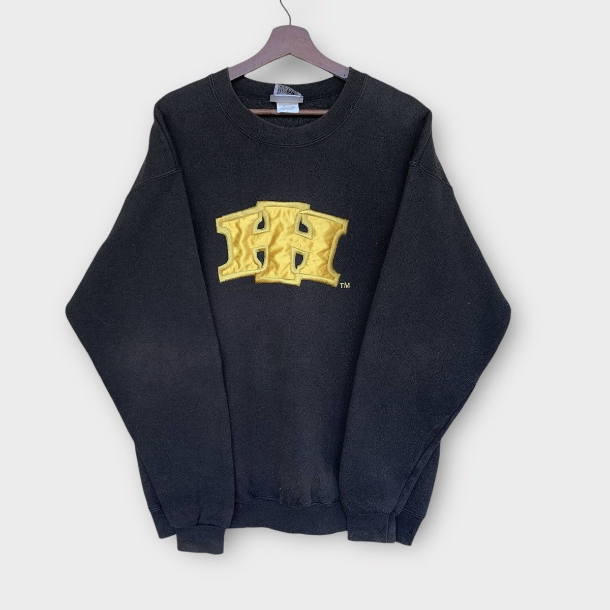 Lee × Rap Tees × Vintage Rare! Vintage 90s Faded Headhunters Massive Embroidered Logo Size US L / EU 52-54 / 3 - 1 Thumbnail
