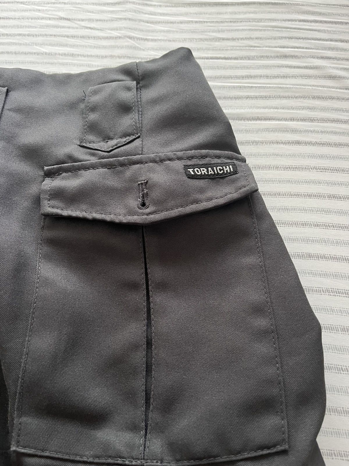 Japanese Brand 1990 Multi Pocket Pants by Toraichi Size US 28 / EU 44 - 3 Thumbnail