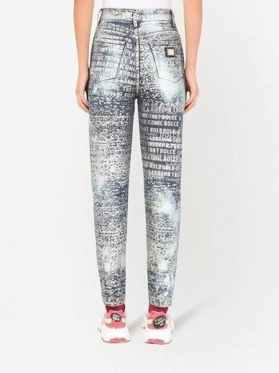 Dolce & Gabbana o1y0825 Logo Denim Pant in Blue Size 25" / US 0 / IT 36 - 4 Thumbnail