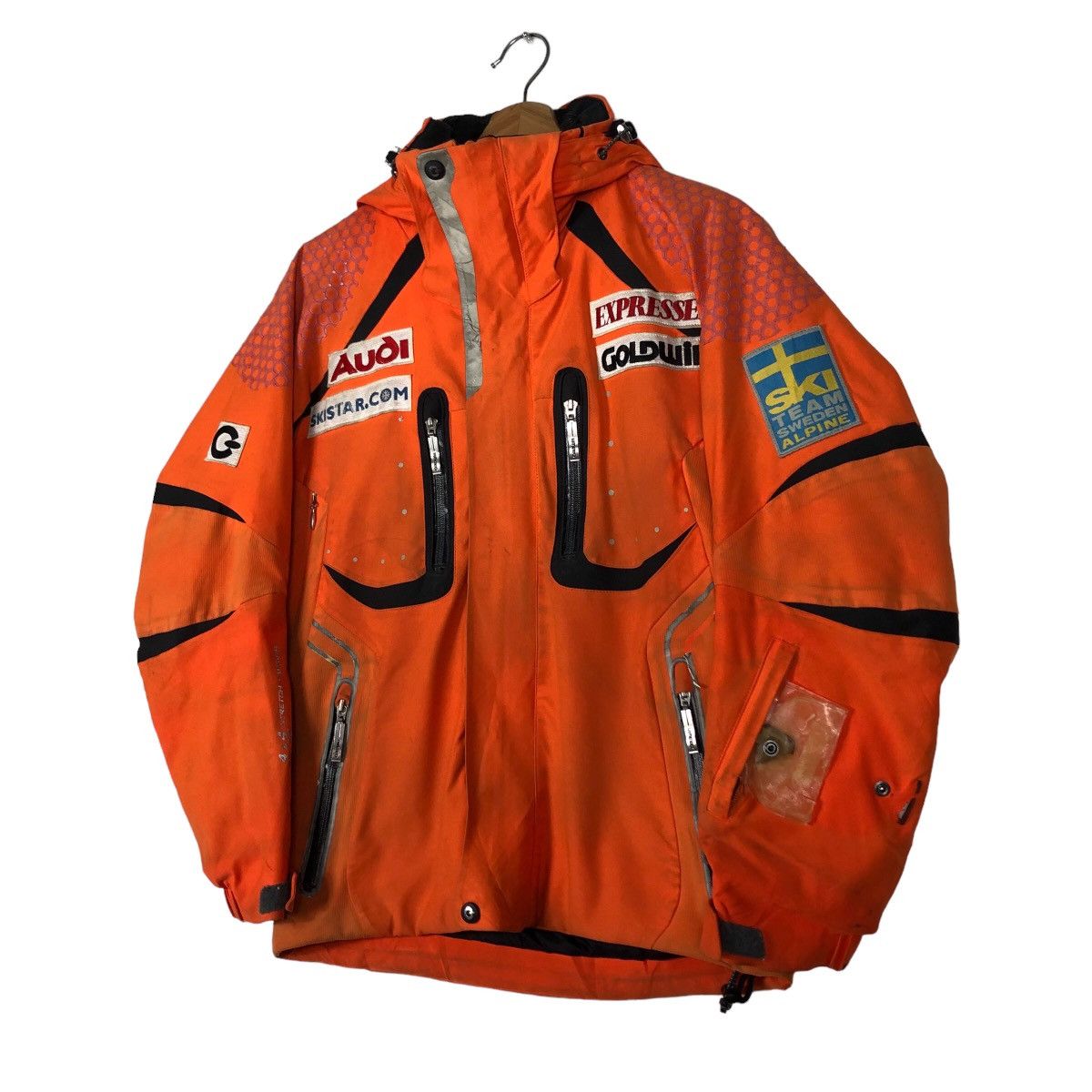 Japanese Brand 🔥90’s Vintage Ski Jacket Multi Pocket Bondage Goldwin Japan Size US XXS / EU 40 - 2 Thumbnail