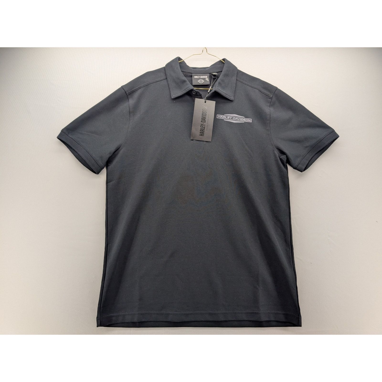 Harley Davidson NWT Harley Davidson Men's Stacked Bar & Shield Polo Size US L / EU 52-54 / 3 - 2 Thumbnail