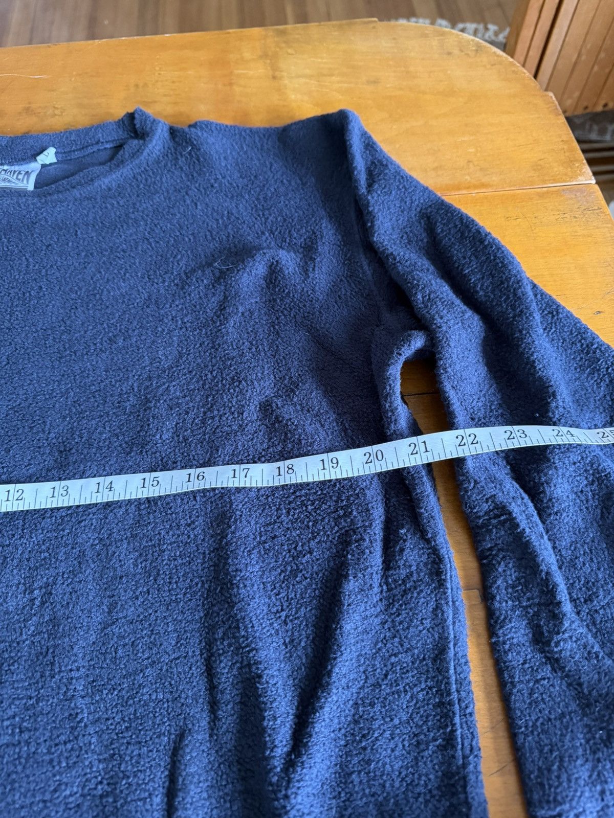 Jungmaven Jungmaven Long Sleeve Pullover Navy Blue Large Hemp cotton Size US L / EU 52-54 / 3 - 5 Thumbnail