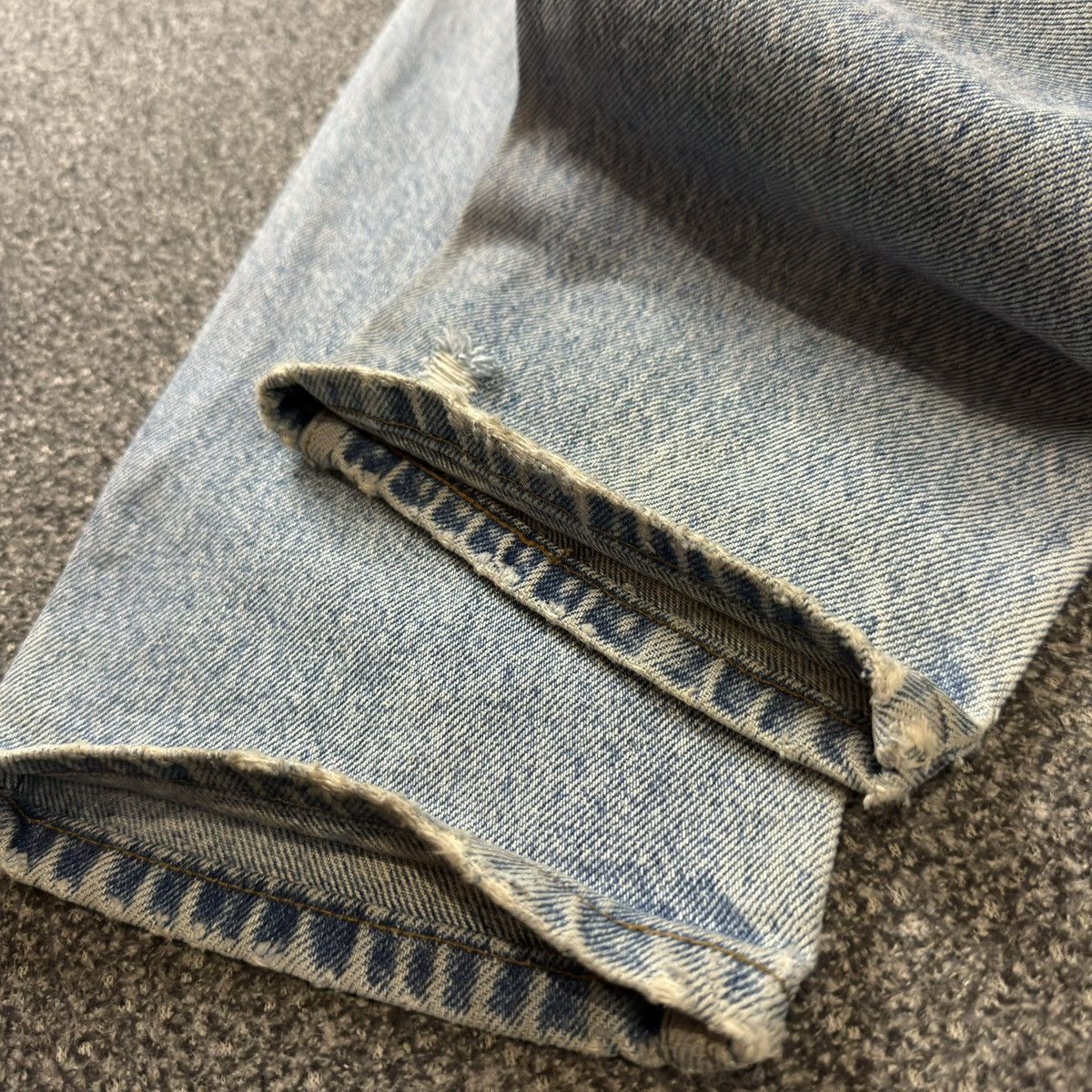 Levi's Vintage 90s Levis 505 Acid Washed Denim Made in Usa W27 Size US 27 - 13 Thumbnail