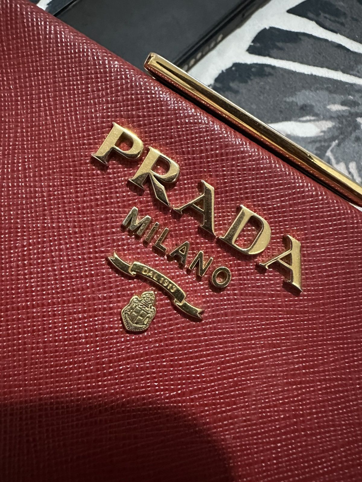 Prada Light Frame Crossbody/Shoulder Bag